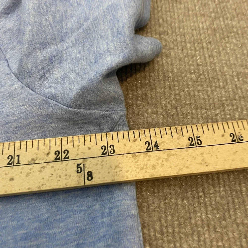 Polo Ralph Lauren Polo Shirt Mens XL Blue Heather Classic Fit Cotton Logo 90s